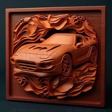 3D мадэль Mazda RX 7 (STL)